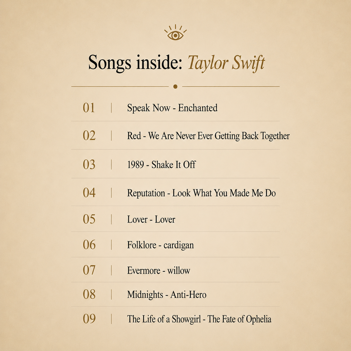TAYLOR SWIFT VINYL PLAYER