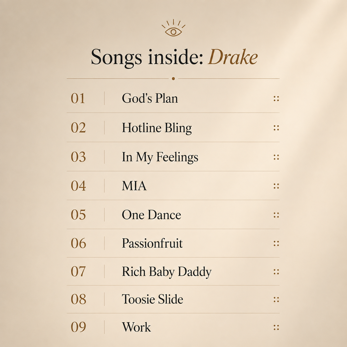 DRAKE VINYL PLAYER