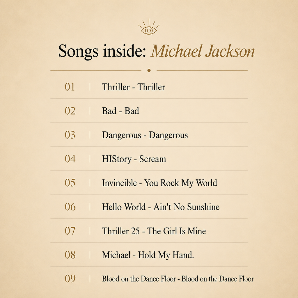 MICHAEL JACKSON VINYL PLAYER