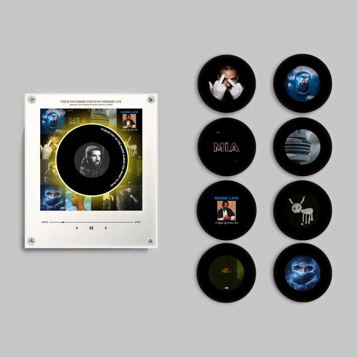 DRAKE VINYL PLAYER