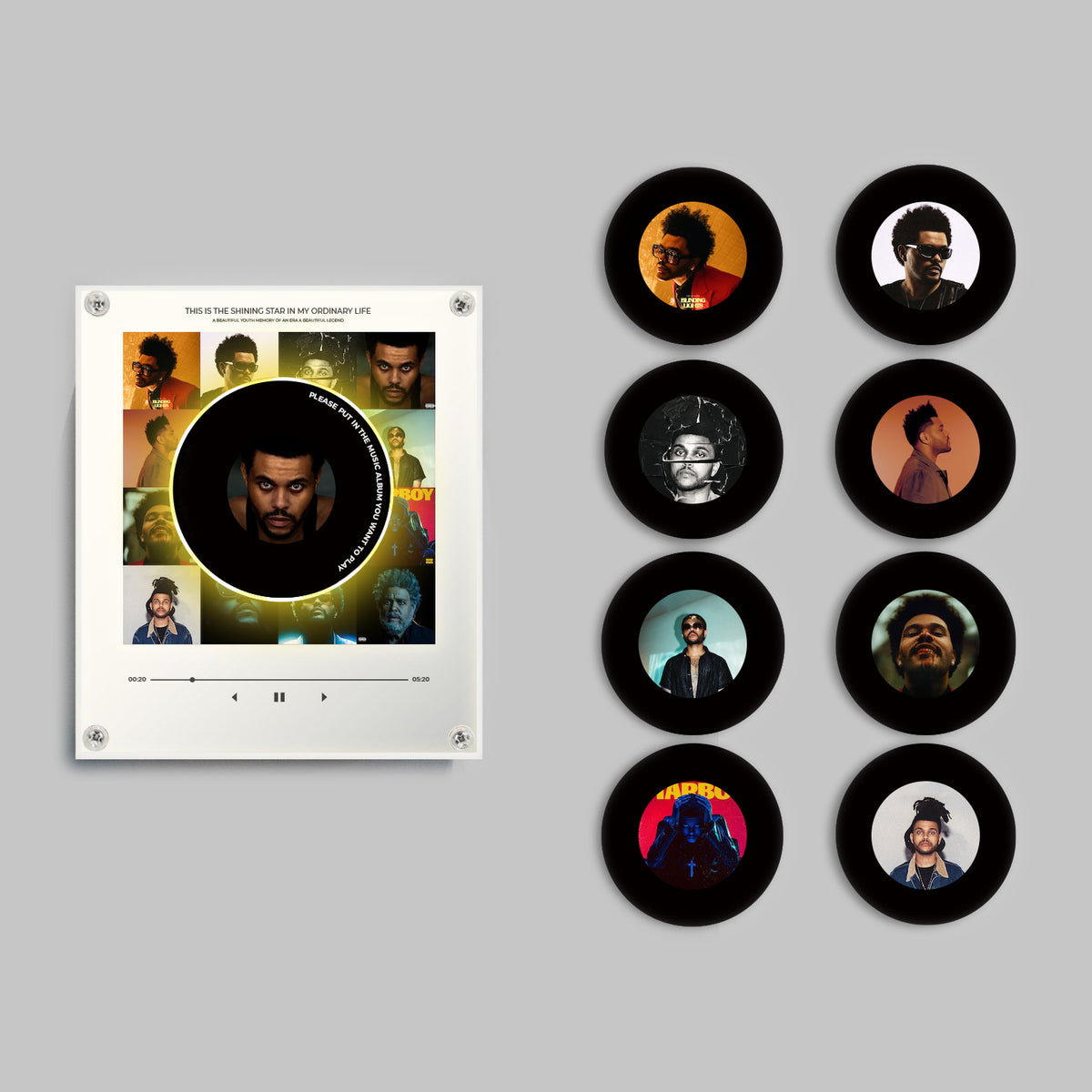 THE WEEKND VINYL PLAYER